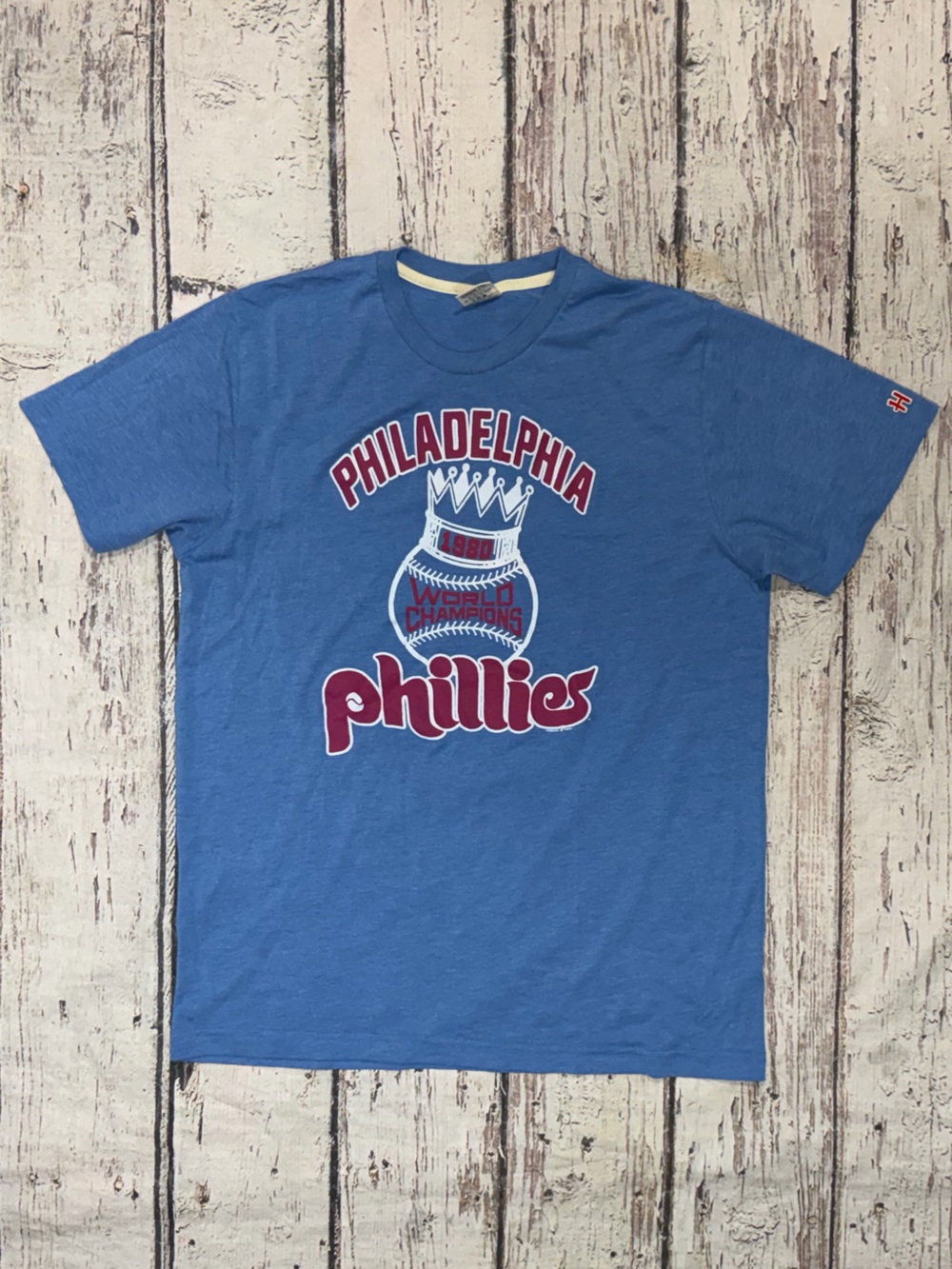 Philadelphia Phillies MLB Baseball Homage 1980 World Champions Tshirt